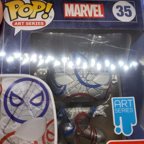 Marvel Spider-Man Art Series Target Exclusive Funko Pop - Picture 8 of 11
